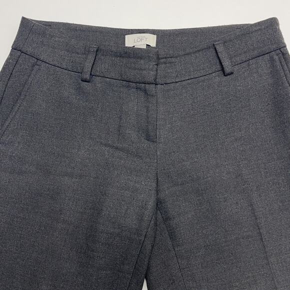 ANN TAYLOR LOFT Women’s 4 Gray MARISA Boot Leg Pant - Picture 1 of 3